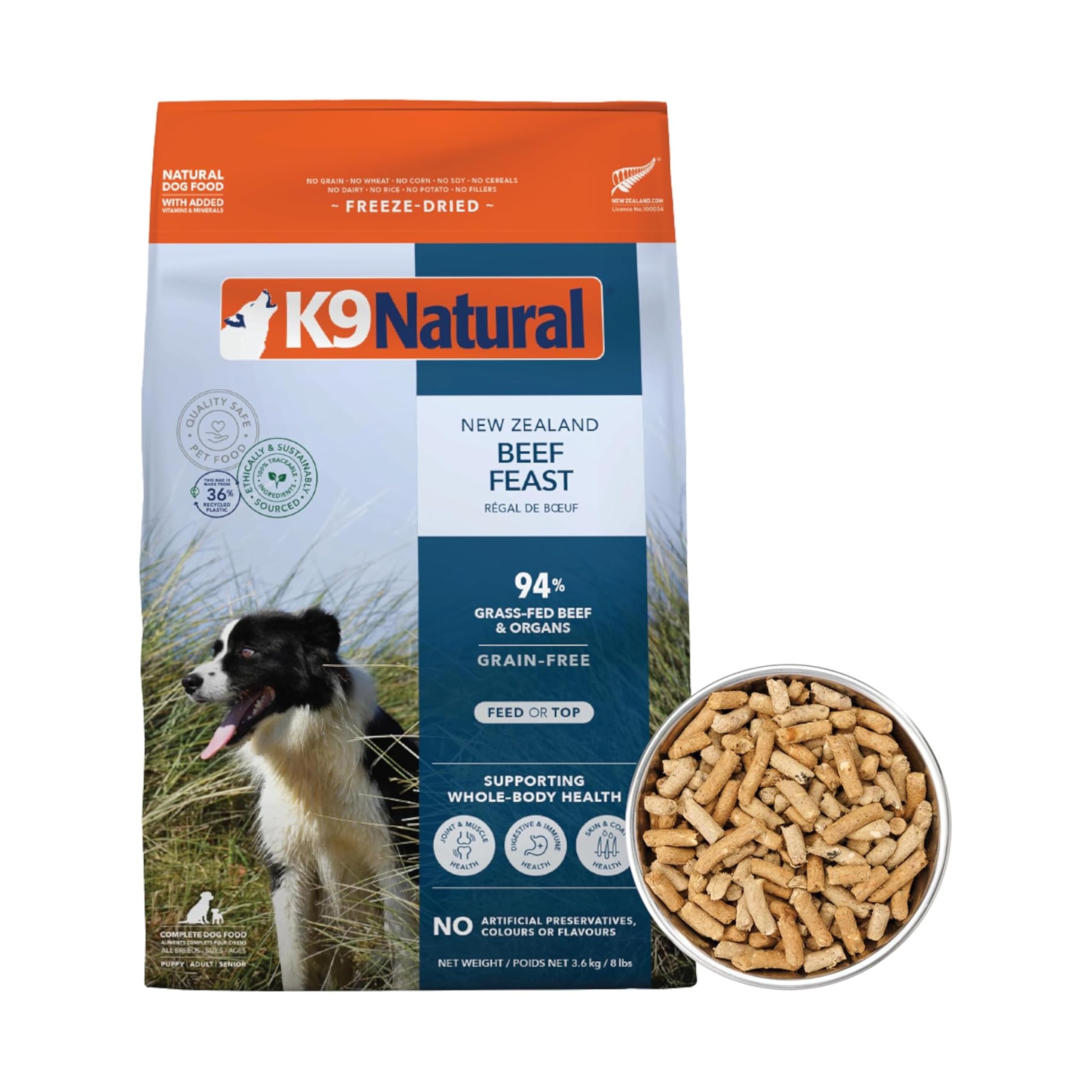 K9ナチュラル★ビーフ・フィースト3.6kg 犬用総合栄養食 Amazon.co.jp: ケーナインナチュラル (K9 Natural) フリーズドライ